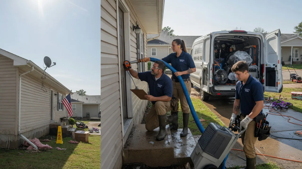 Ceiling Water Damage Restoration in Paloma, IL near me